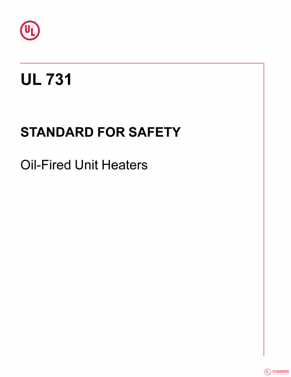 UL 731 PDF UL 731 PDF